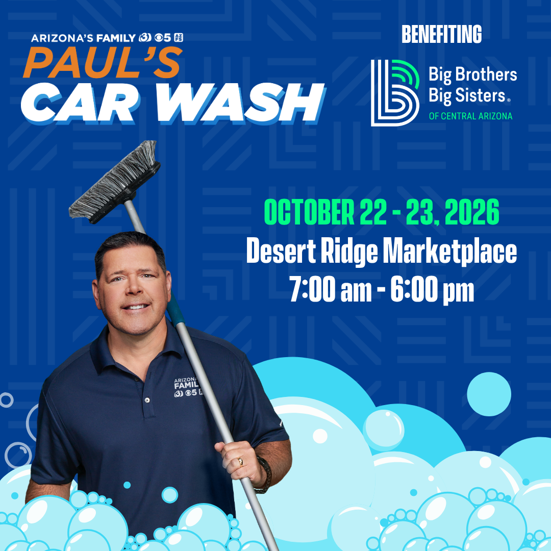 Paul’s Car Wash Celebrates 19 Years of Community Impact with Big Brothers Big Sisters of Central Arizona 